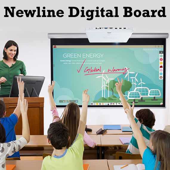 newline interactive digital board in delhi